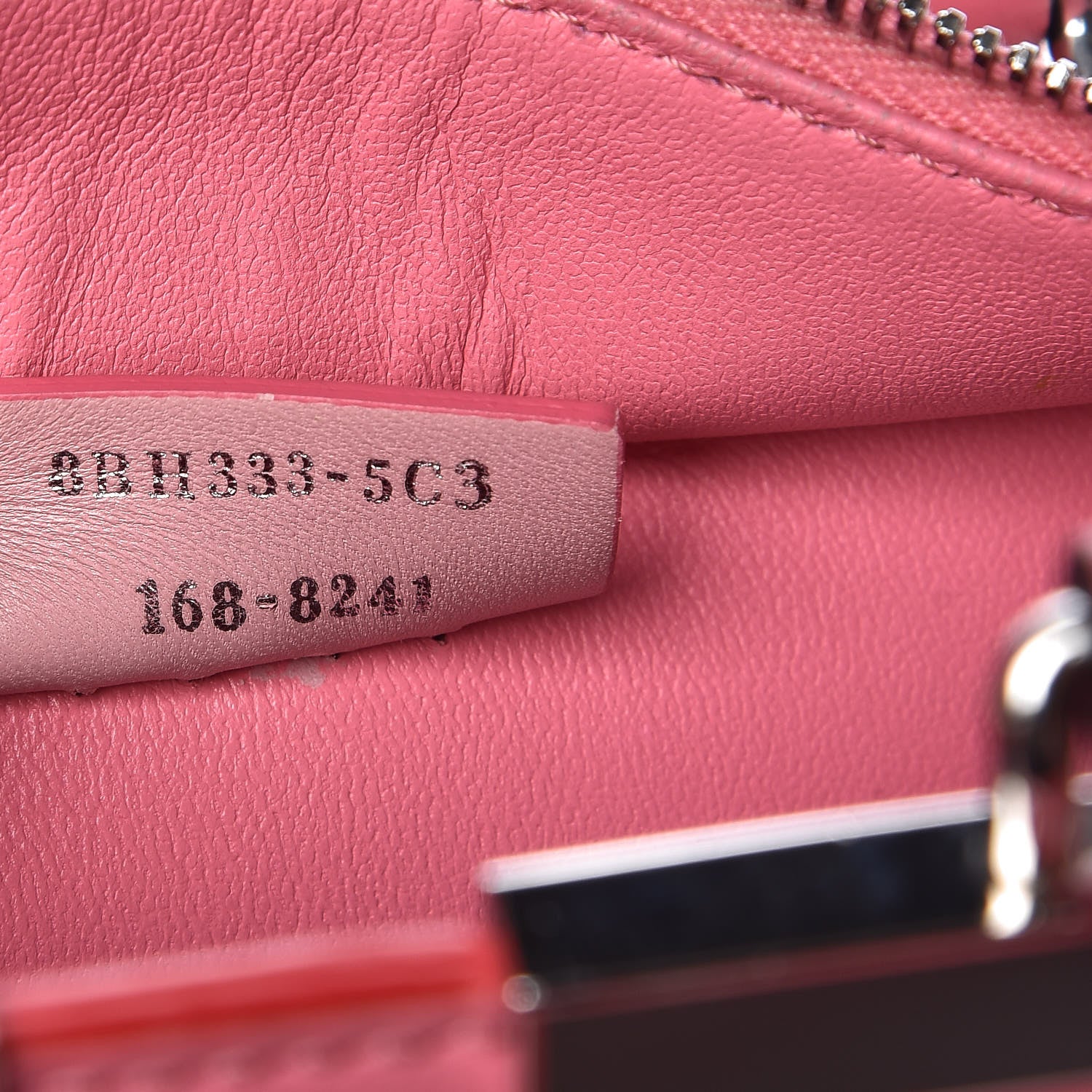 Fendi Vitello Dolce Mini 3jours Tote Pink 7 of 7
