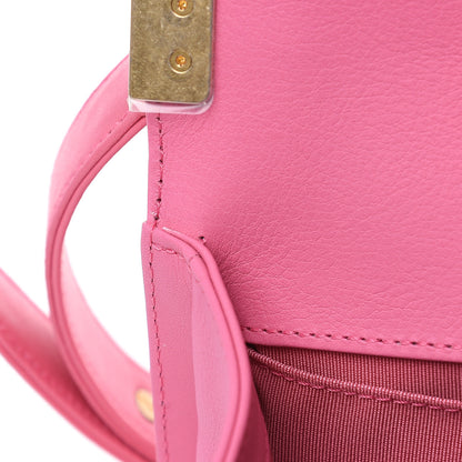 Chanel Calfskin Quilted Small Boy Flap Pink 10 of 10