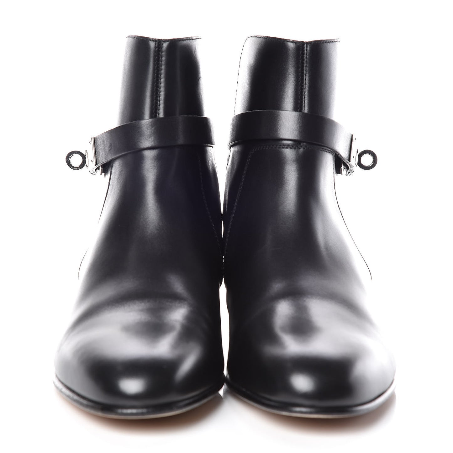 Calfskin Neo Low Boots 37 Black