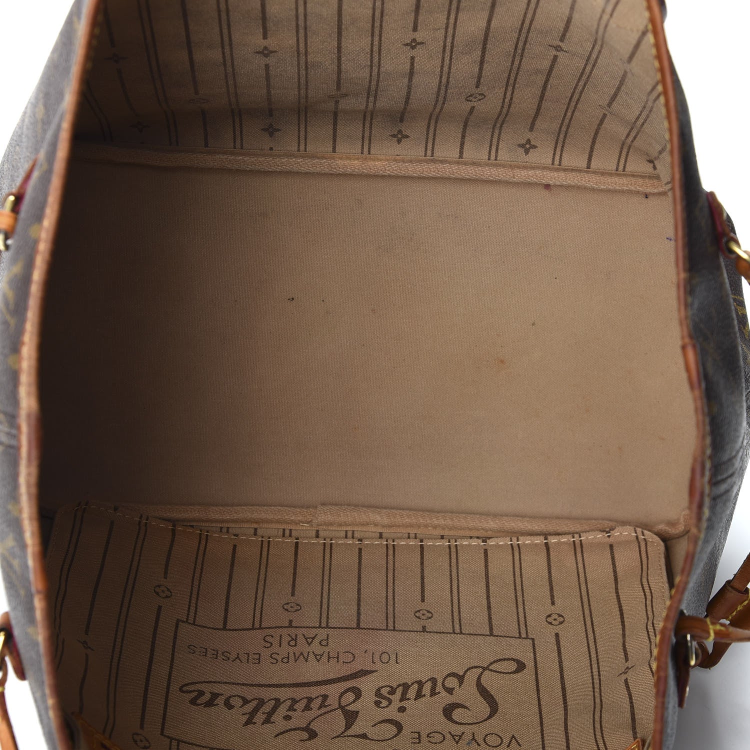Louis Vuitton Monogram Neverfull MM 4 of 9