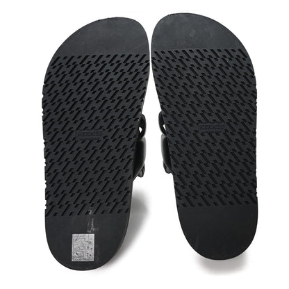 Hermes Nappa Extra Sandals 39 Black 6 of 9