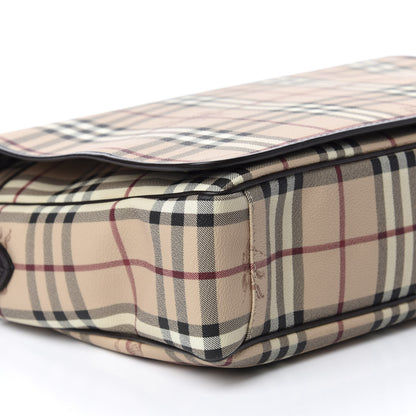Burberry Haymarket Check Diaper Messenger Bag 6 of 11