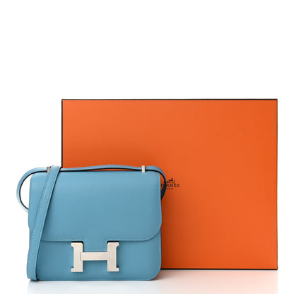 Hermes Swift Constance 18 Bleu Du Nord 12 of 12
