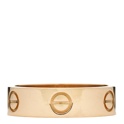 Cartier 18K Yellow Gold 5.5mm LOVE Ring 58 8.5 3 of 4