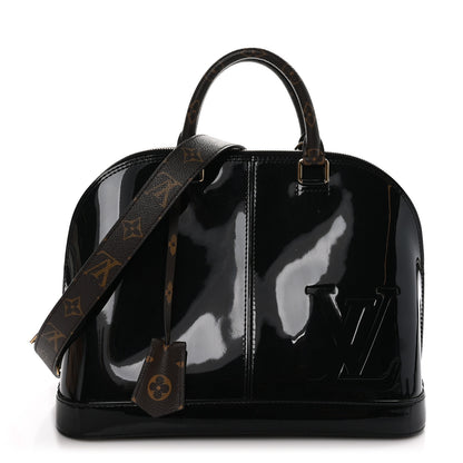 Louis Vuitton Patent Monogram Alma PM Black 1 of 8