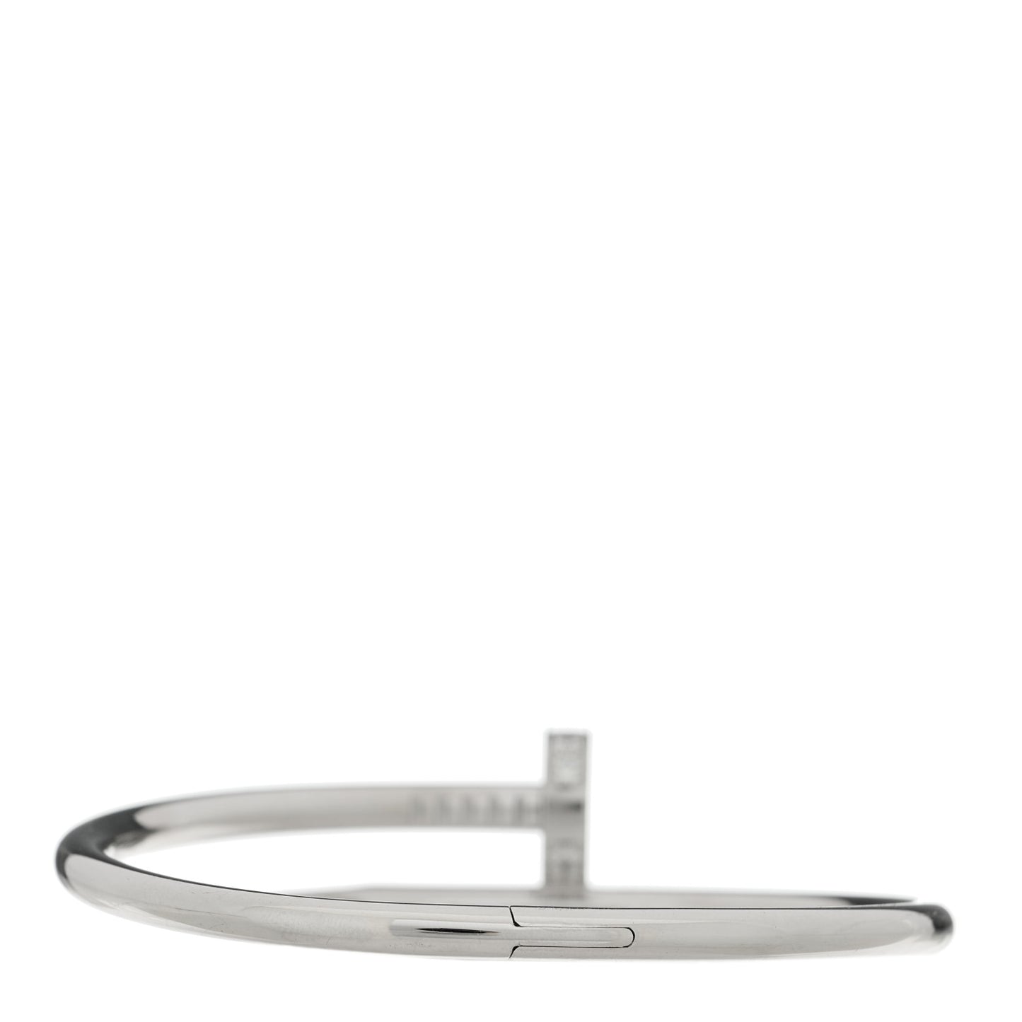 18K White Gold Diamond Juste Un Clou Bracelet 15