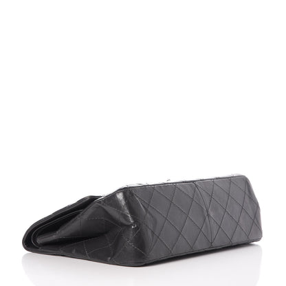 Chanel Aged Calfskin Quilted 2.55 Reissue 227 Flap Dark Grey 5 of 9