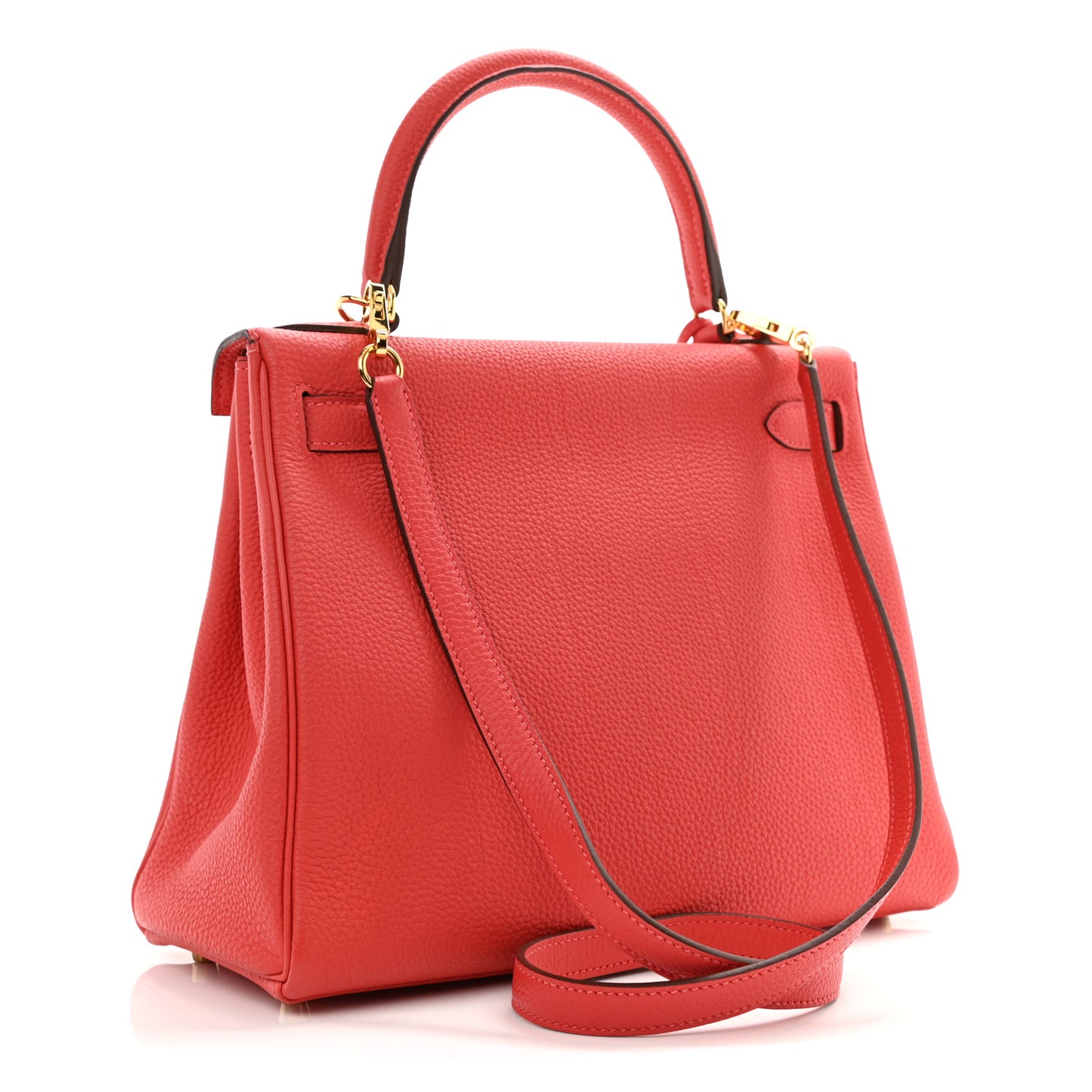 Togo Kelly Retourne 28 Rouge Pivoine