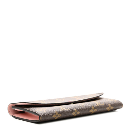 Louis Vuitton Monogram Emilie Wallet Rose Ballerine 4 of 7