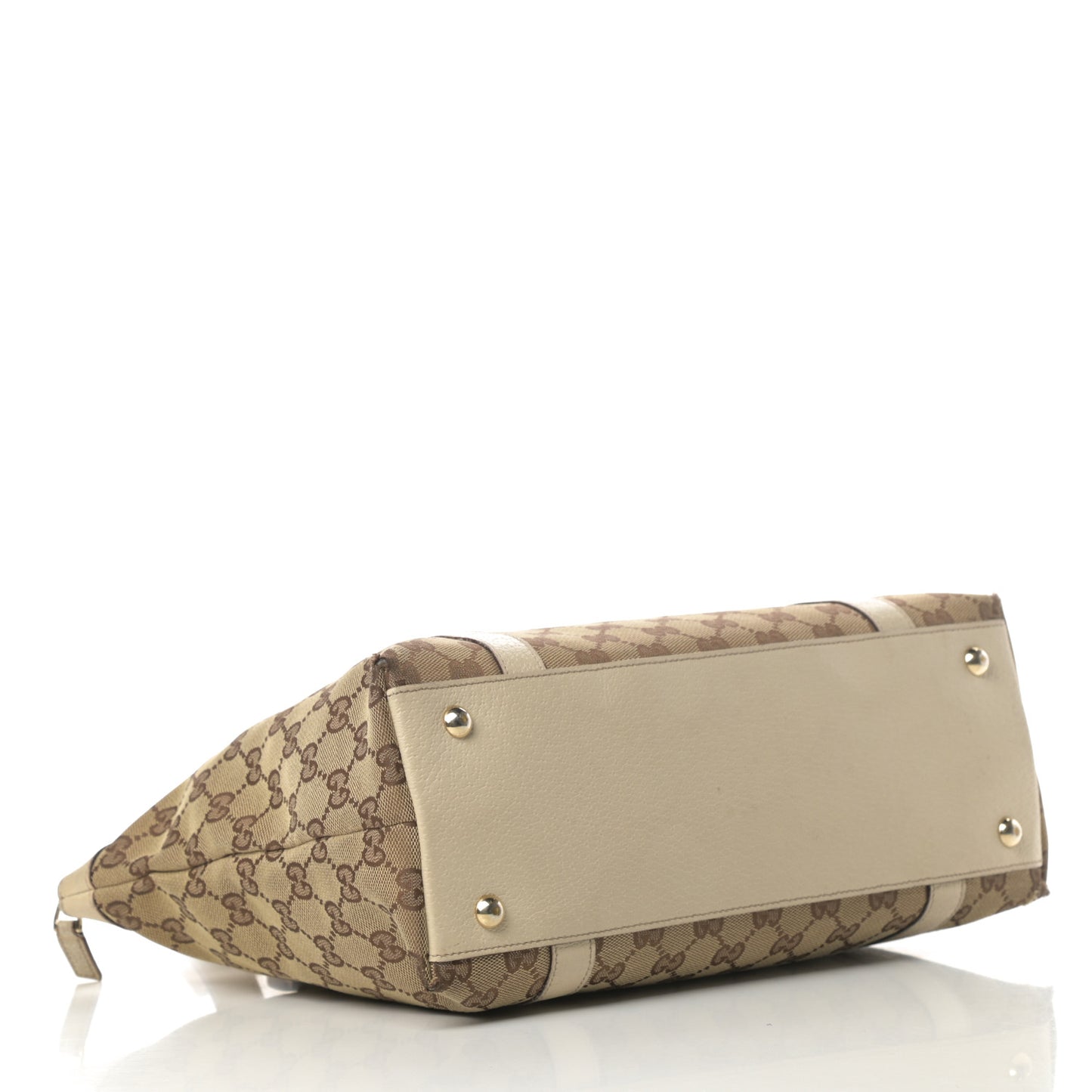 Monogram Medium Abbey Tote Off White