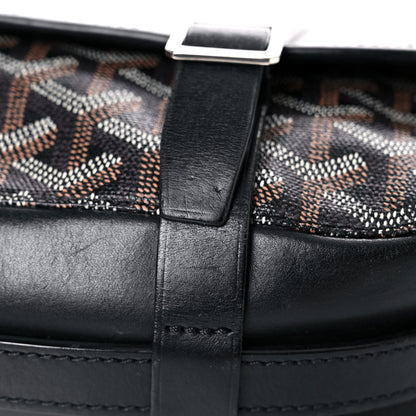 Goyard Goyardine Belvedere MM Messenger Bag Black 23 of 35