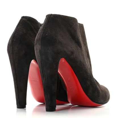 Christian Louboutin Veau Velours Bobsleigh Booties 40 Taupe 4 of 9