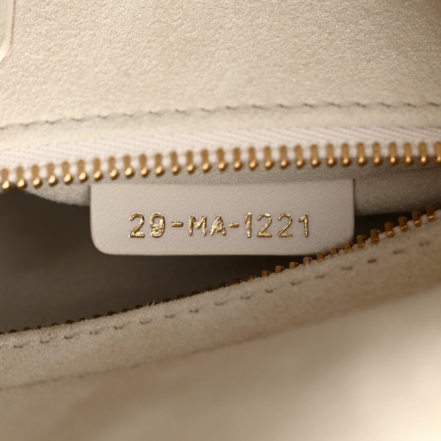 Christian Dior Lambskin Cannage Medium Lady Dior White 7 of 11