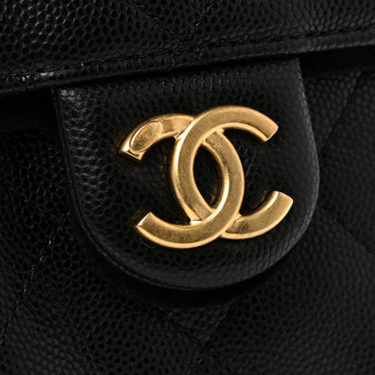 Chanel Caviar Quilted Mini Chanel 25 Handbag Black 34 of 37
