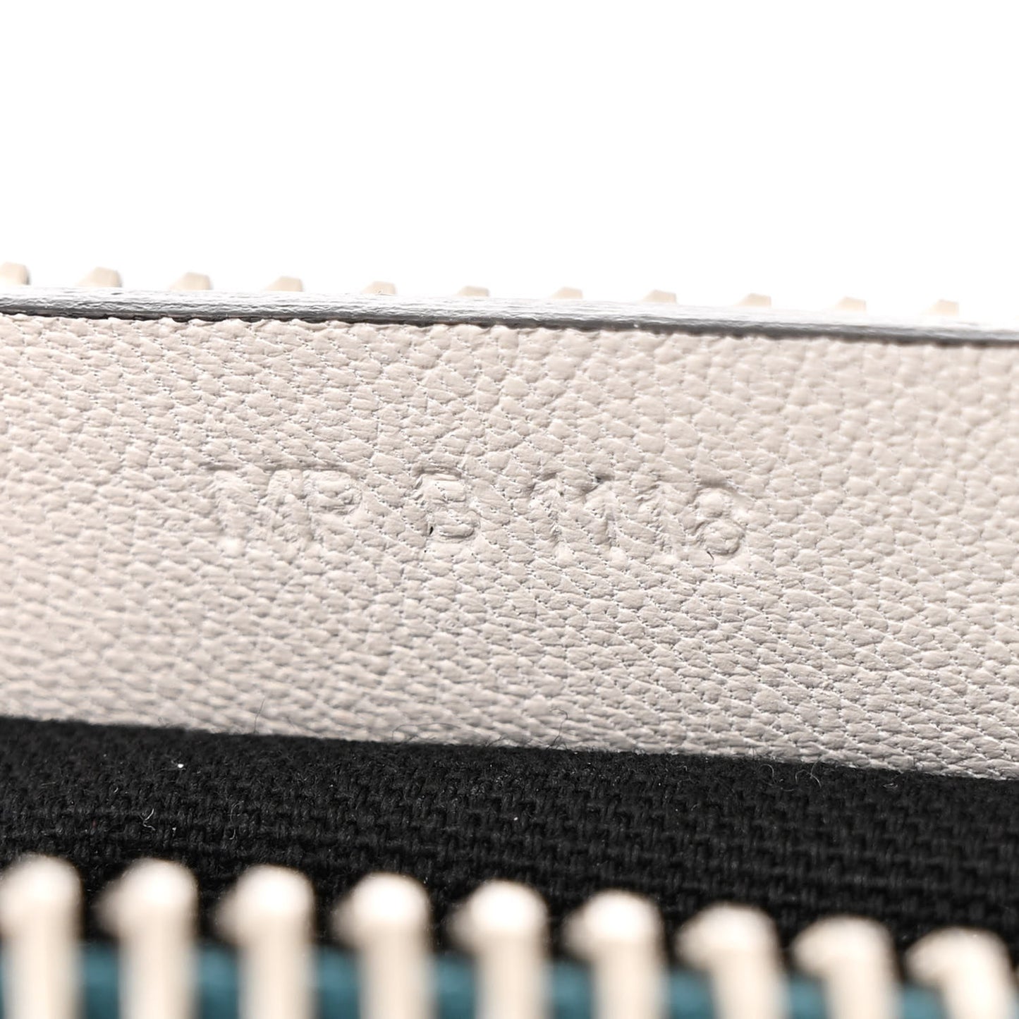 Lambskin Perforated Small Antigona White