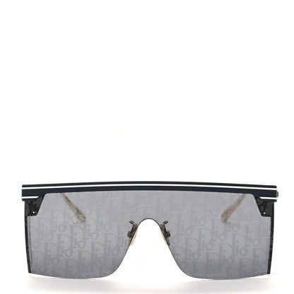 Christian Dior Oblique Diorclub M1U Mask Sunglasses Blue 2 of 8