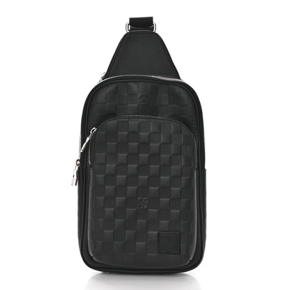 Louis Vuitton Damier Infini Avenue Sling Bag NM Onyx 1 of 9