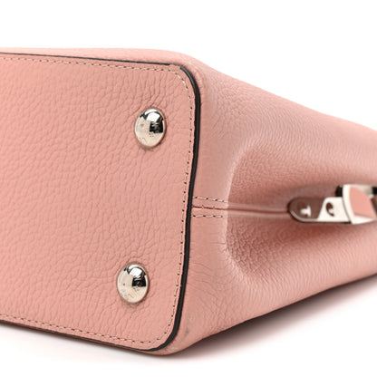 Louis Vuitton Taurillon Capucines PM Magnolia 9 of 13