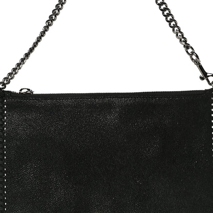 Stella McCartney Shaggy Deer Falabella Clutch Black 3 of 15