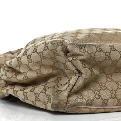 Gucci Monogram Web Diaper Bag Pink 8 of 15
