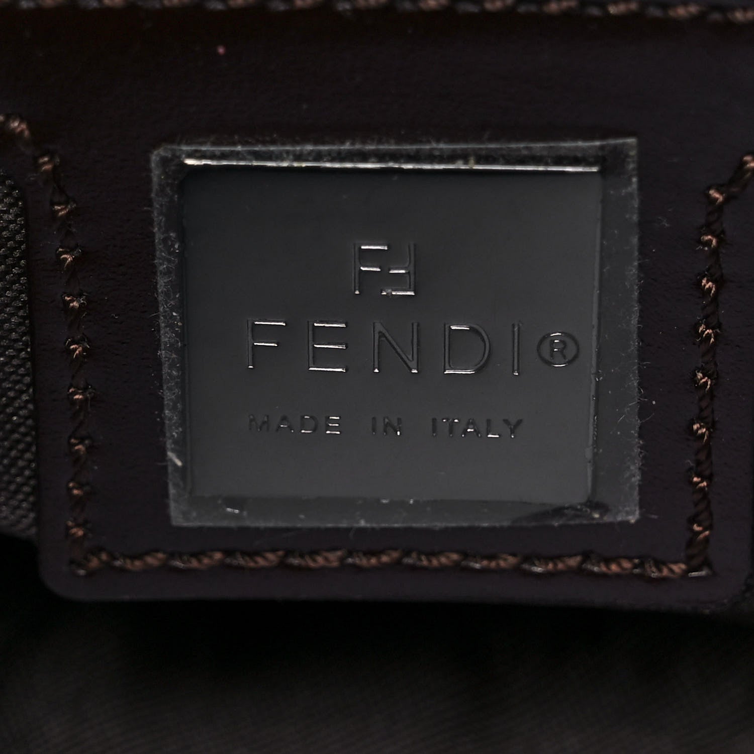 Fendi Zucca Baguette Tobacco 9 of 11