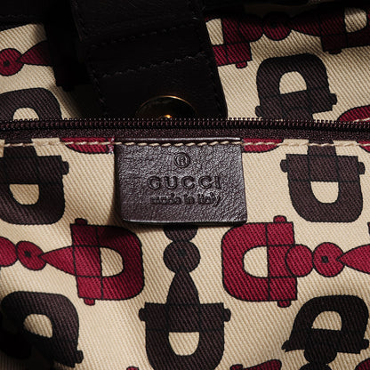 Gucci Guccissima Signature Large Sukey Tote Chocolate 6 of 7