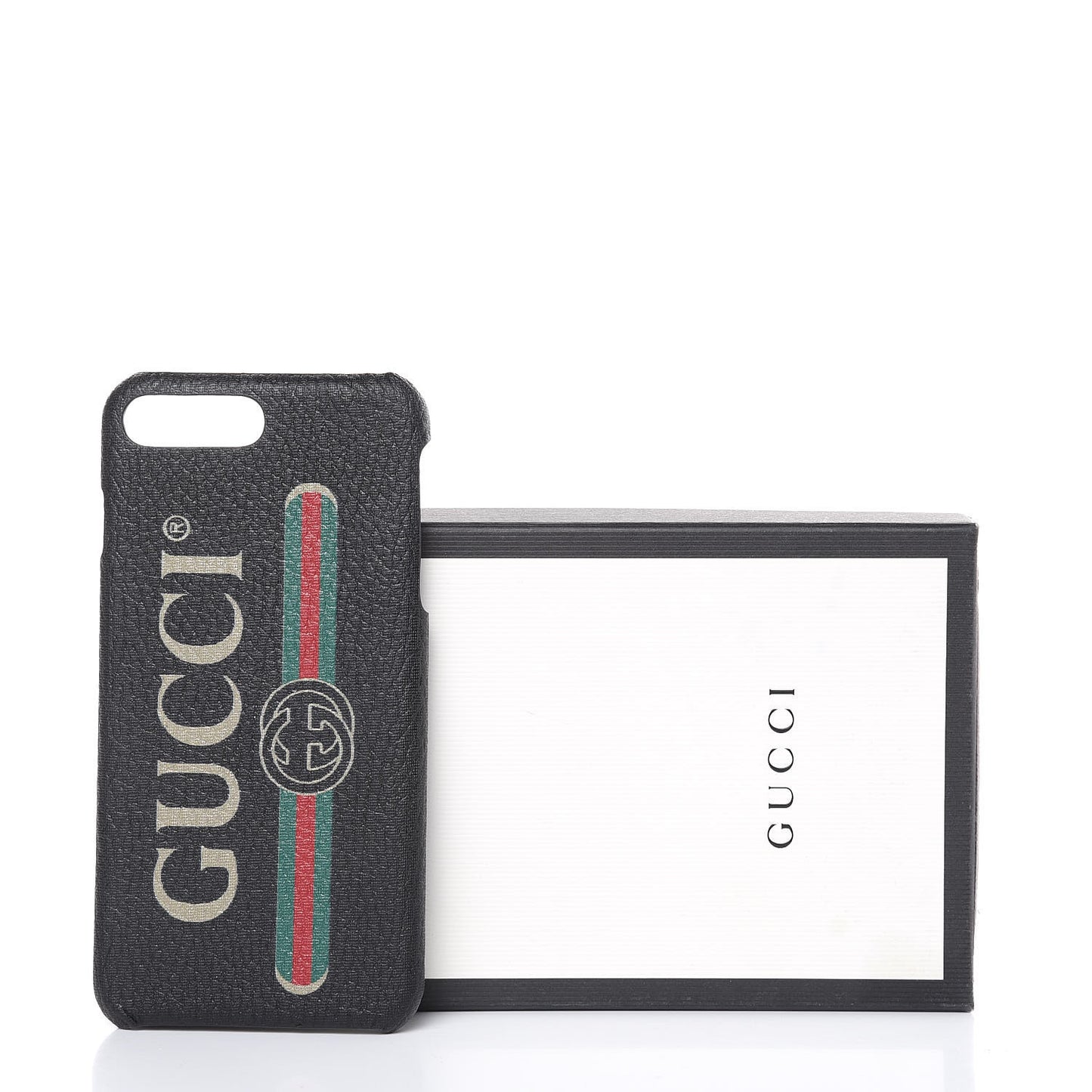 Rubber Print iPhone 7/8 Plus Case Black