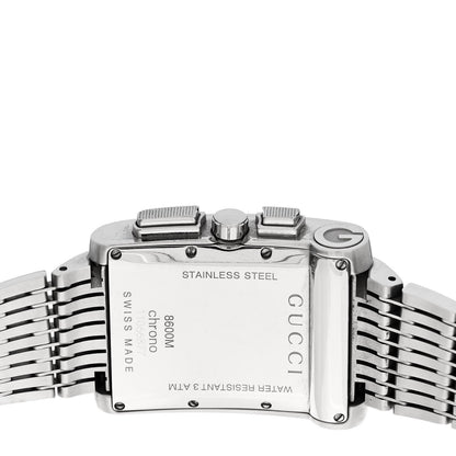 Gucci Stainless Steel 34mm 8600M G-Metro Chronograph Quartz Watch White 4 of 5