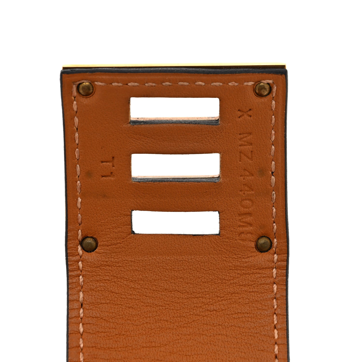 Hermes Box Kelly Dog Bracelet T1 Black 4 of 5