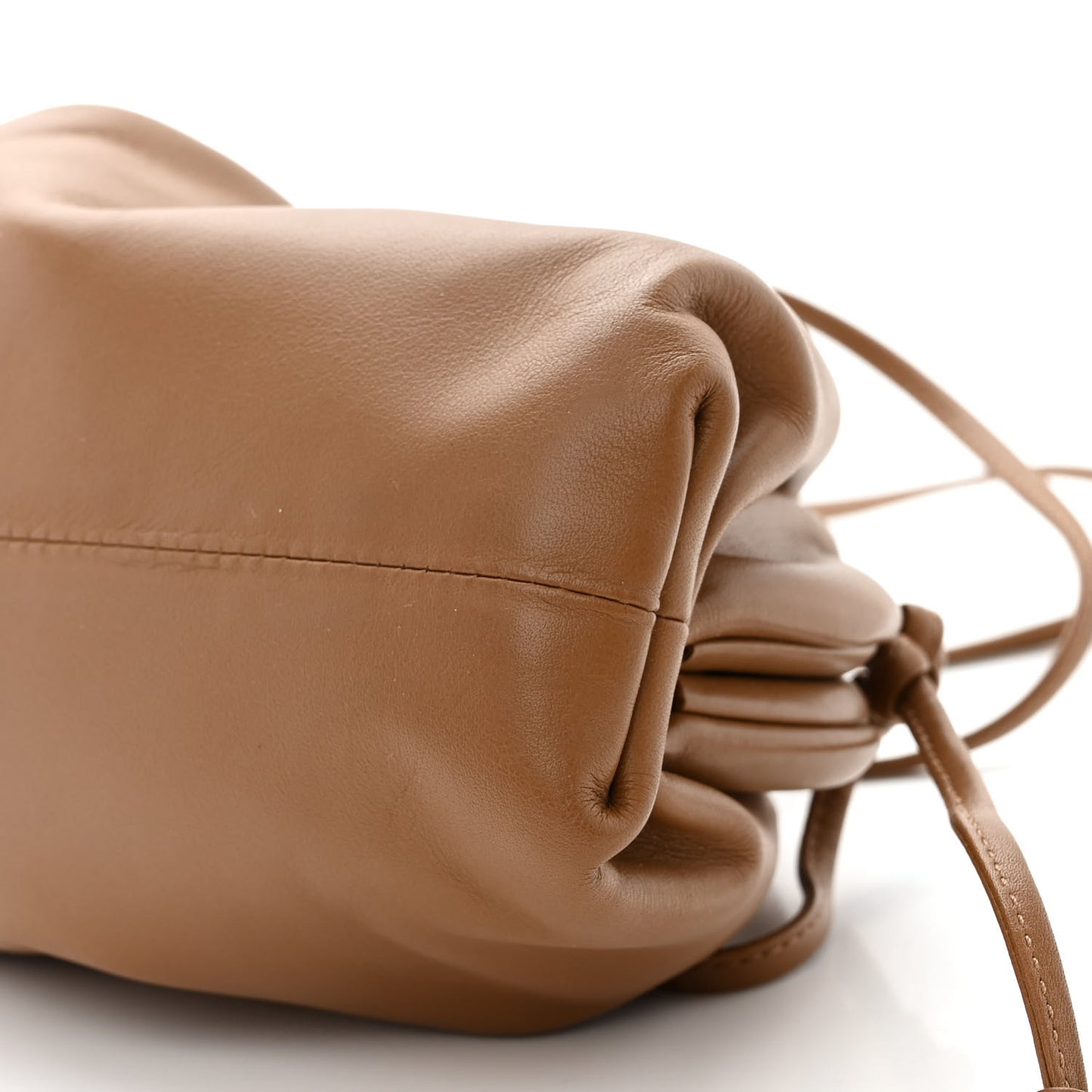 Butter Calfskin The Mini Pouch Camel