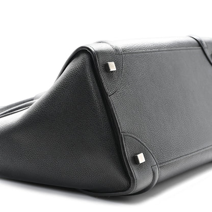 Celine Drummed Calfskin Mini Luggage Black 8 of 12