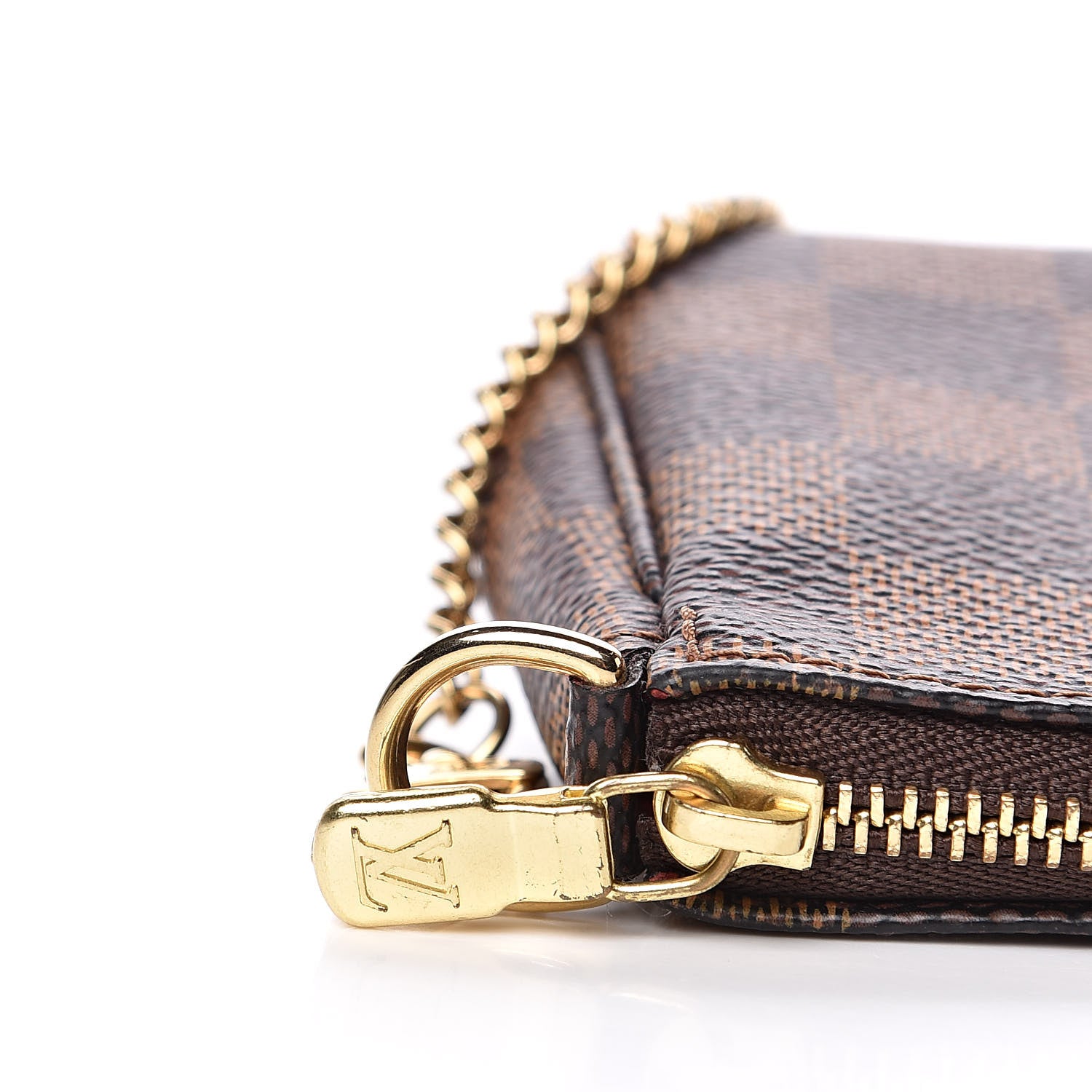 Louis Vuitton Damier Ebene Mini Pochette Accessories 10 of 10