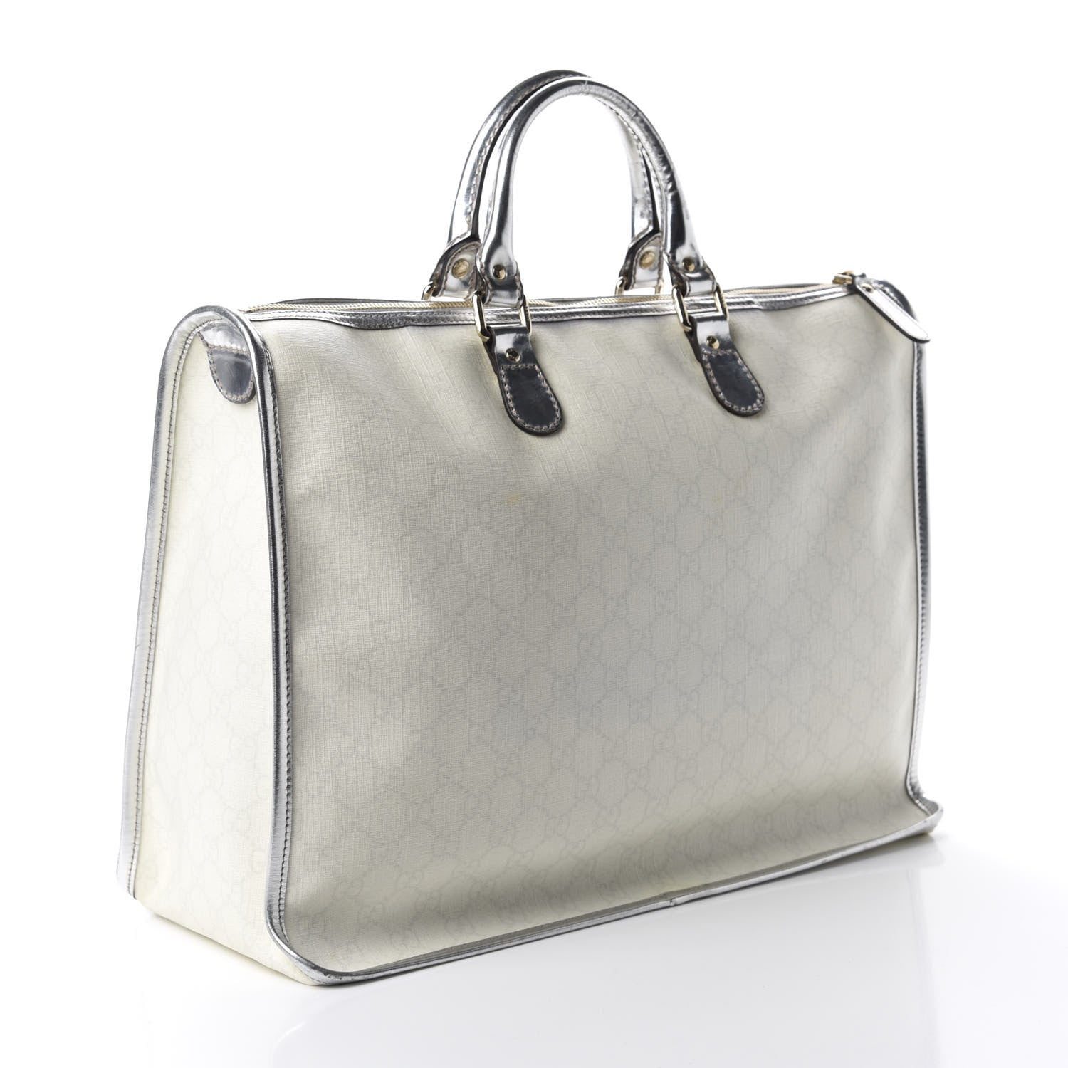 Gucci GG Plus Monogram Roma Print Medium Joy Tote Bag White 3 of 15