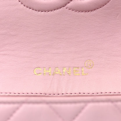 Chanel Lambskin Quilted Mini Square Flap Bag Light Pink 6 of 12