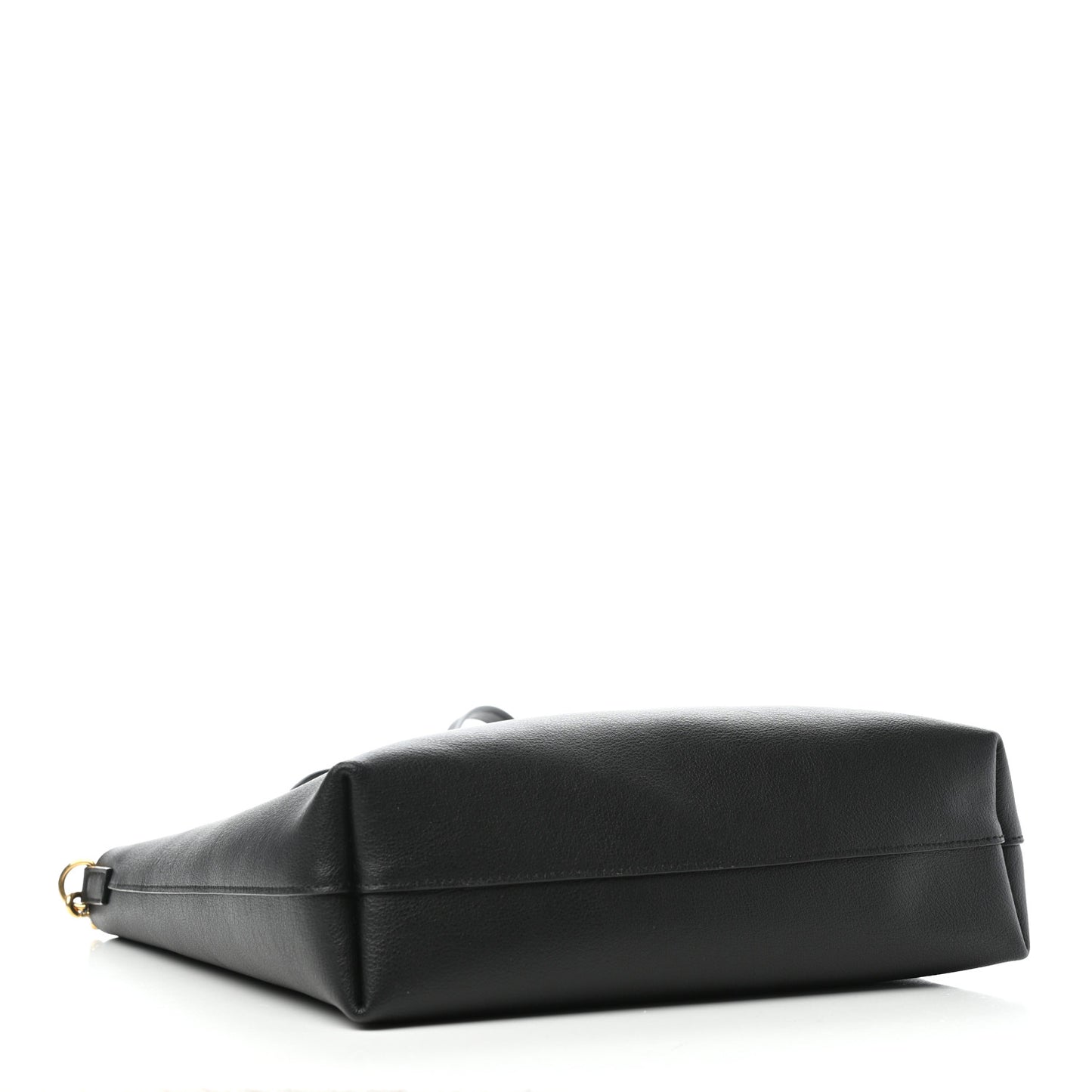 Calfskin Toy Shopping Tote Black