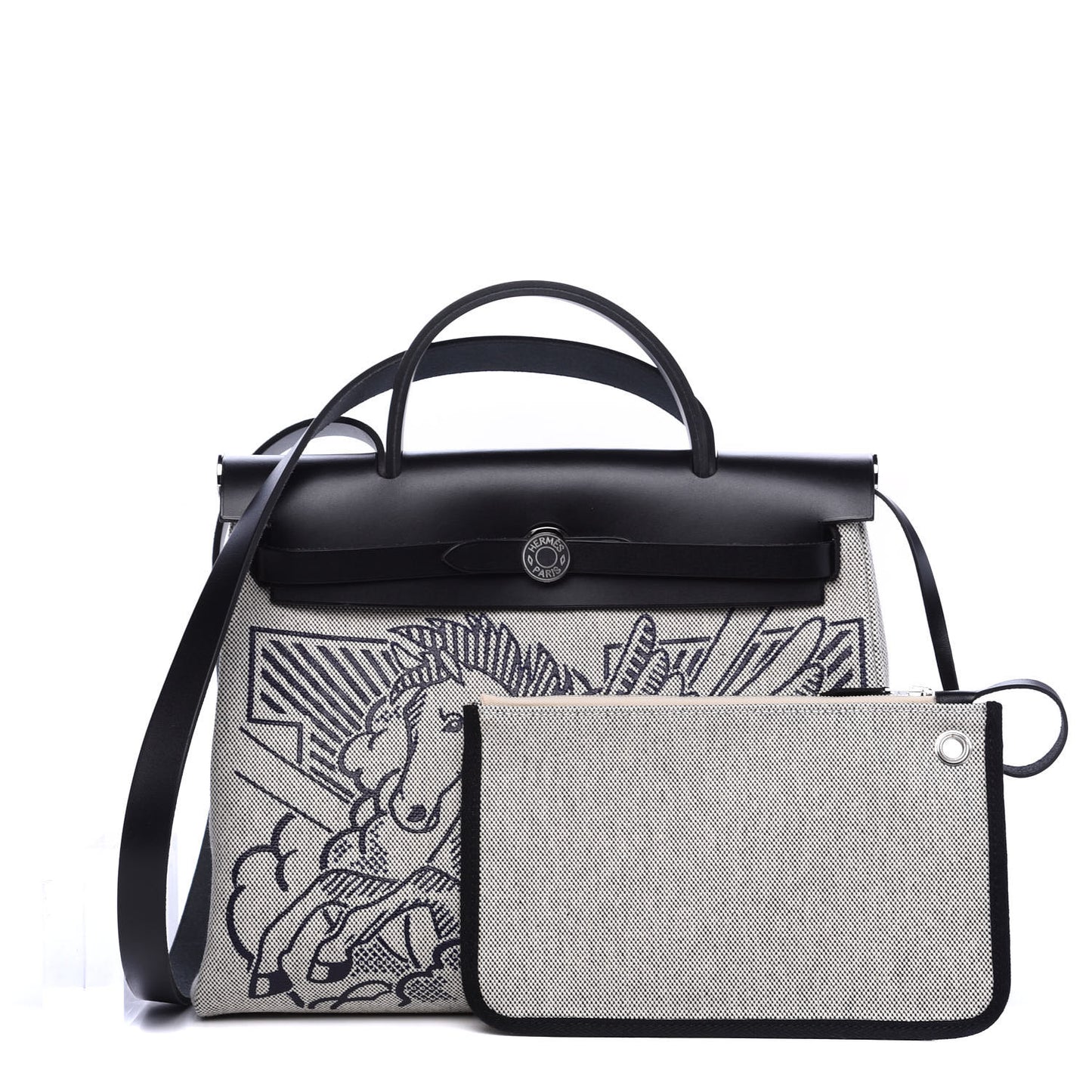 Vache Hunter Toile Pegase Pop Herbag Zip Retourne 31 PM Bleu Indigo
