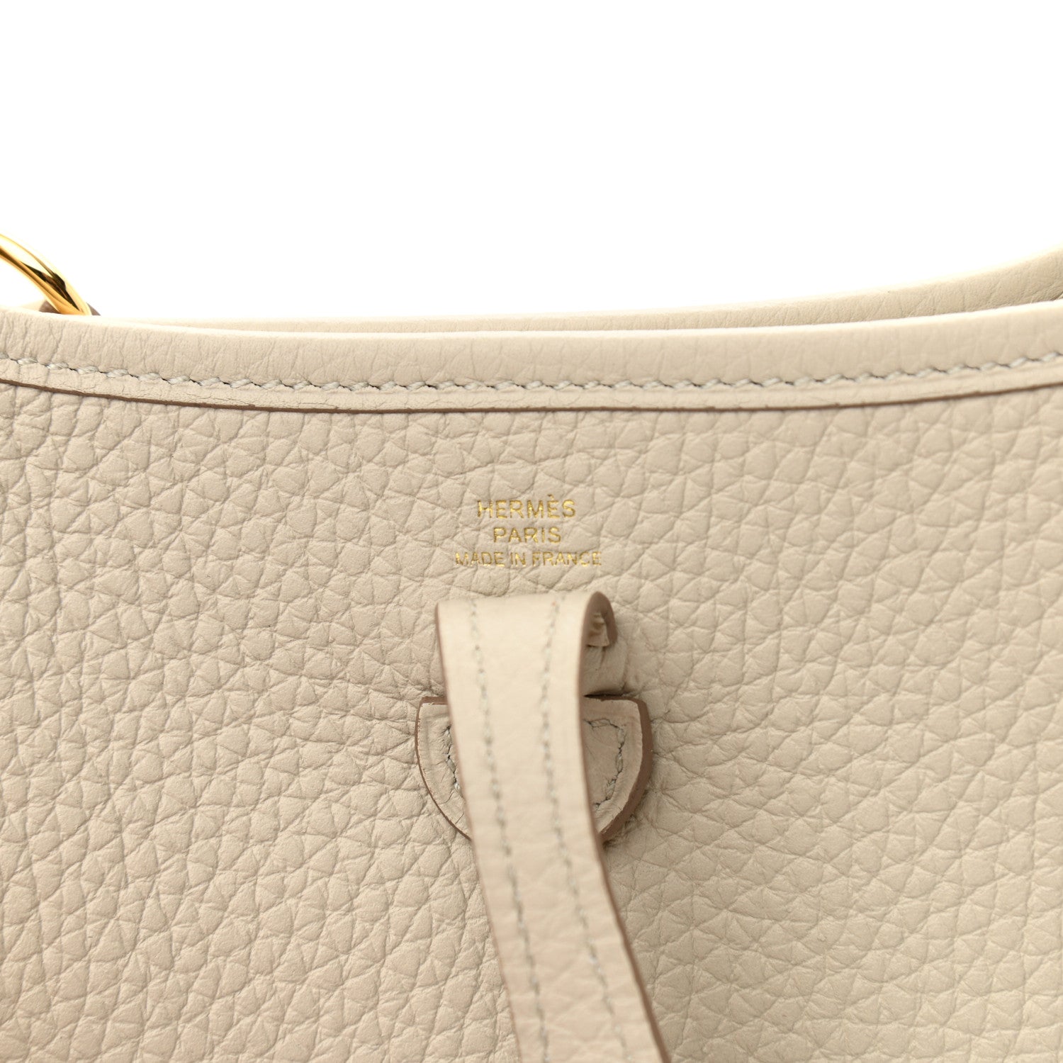 Hermes Taurillon Clemence Amazone Evelyne TPM Beton 5 of 10