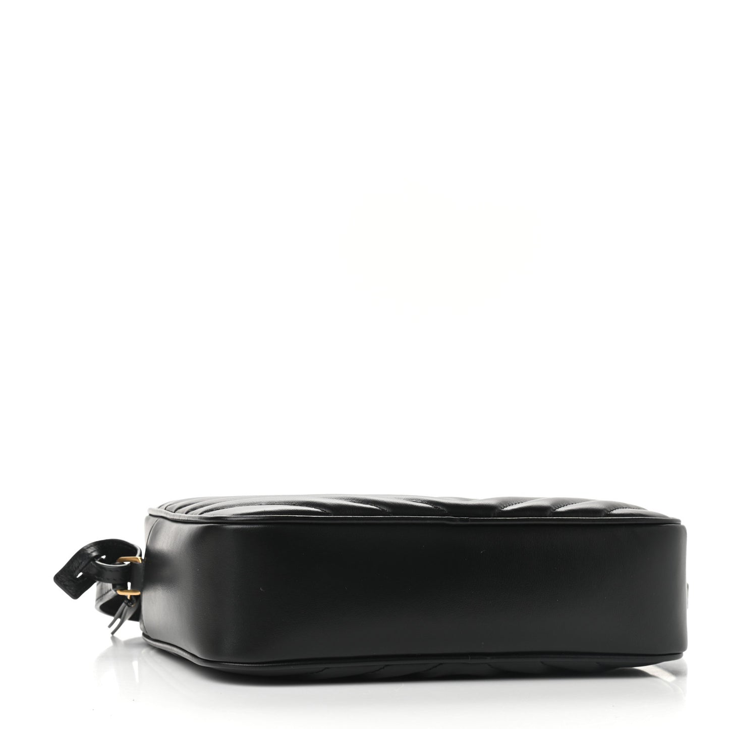 Calfskin Matelasse Monogram Lou Camera Bag Black