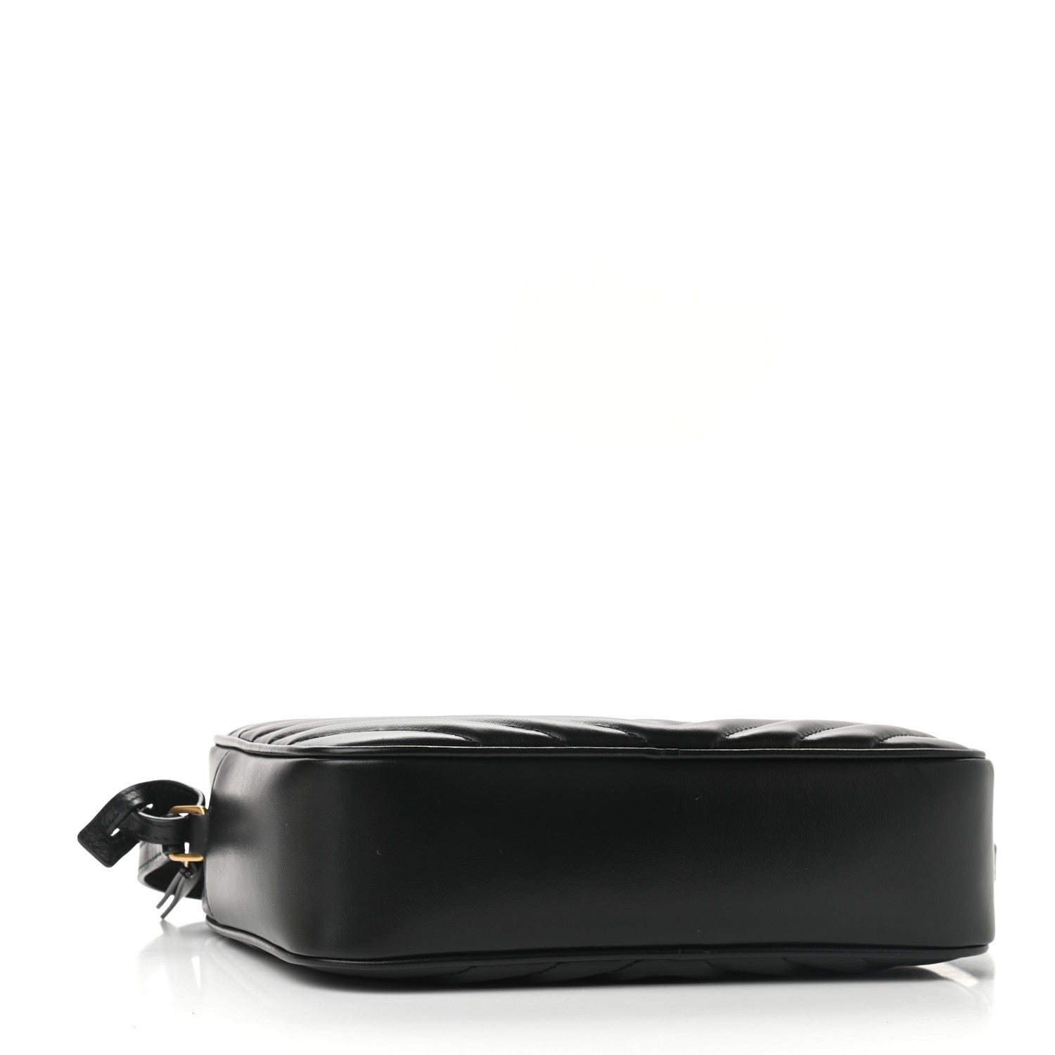 Saint Laurent Calfskin Matelasse Monogram Lou Camera Bag Black 4 of 9