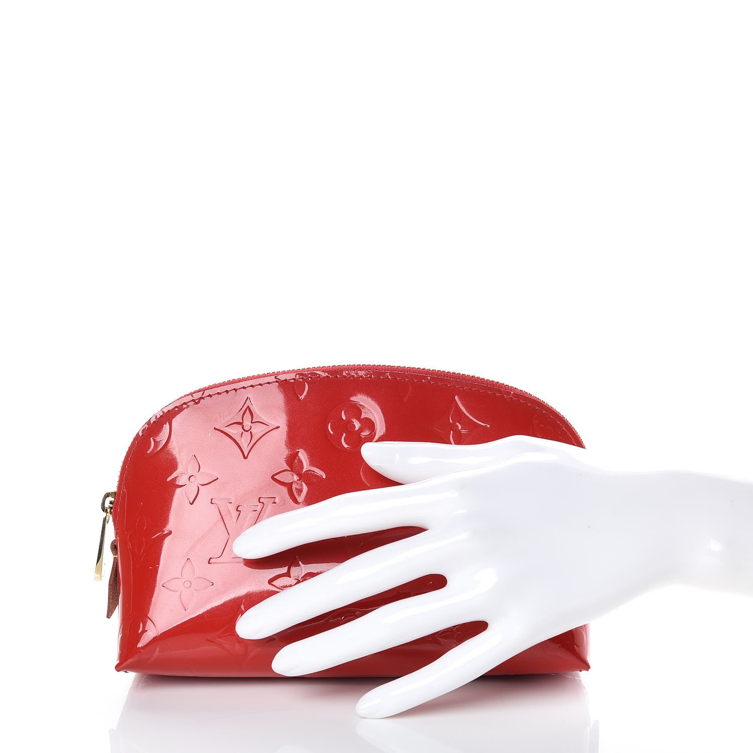Louis Vuitton Vernis Cosmetic Pouch Cherry 2 of 9
