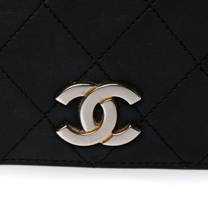 Chanel Lambskin Quilted Wallet On Chain WOC Black 28 of 28