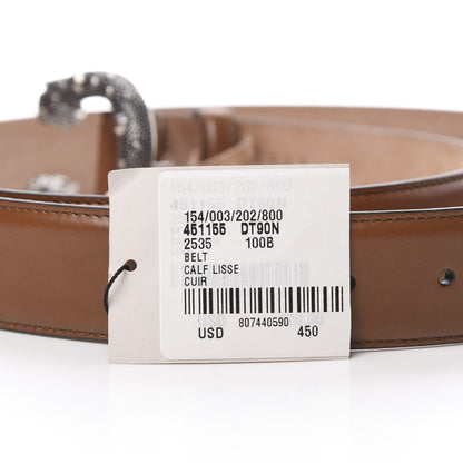Gucci Lisse Calfskin Dionysus 35mm Belt 100 40 Cuir 8 of 8