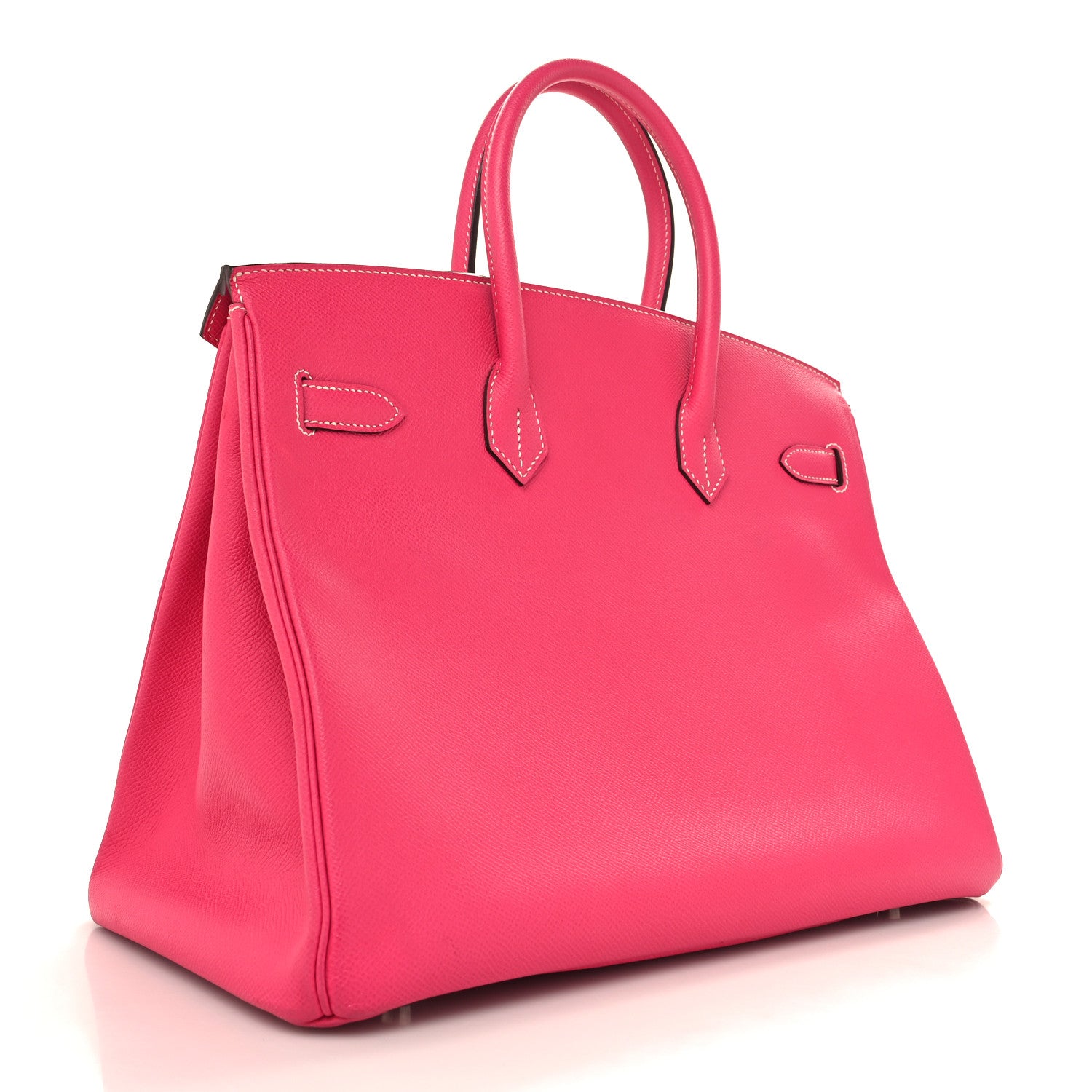 Hermes Epsom Candy Birkin 35 Rose Tyrien 3 of 12