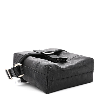 Gucci Econyl Nylon Monogram Off The Grid Messenger Bag Black 4 of 10