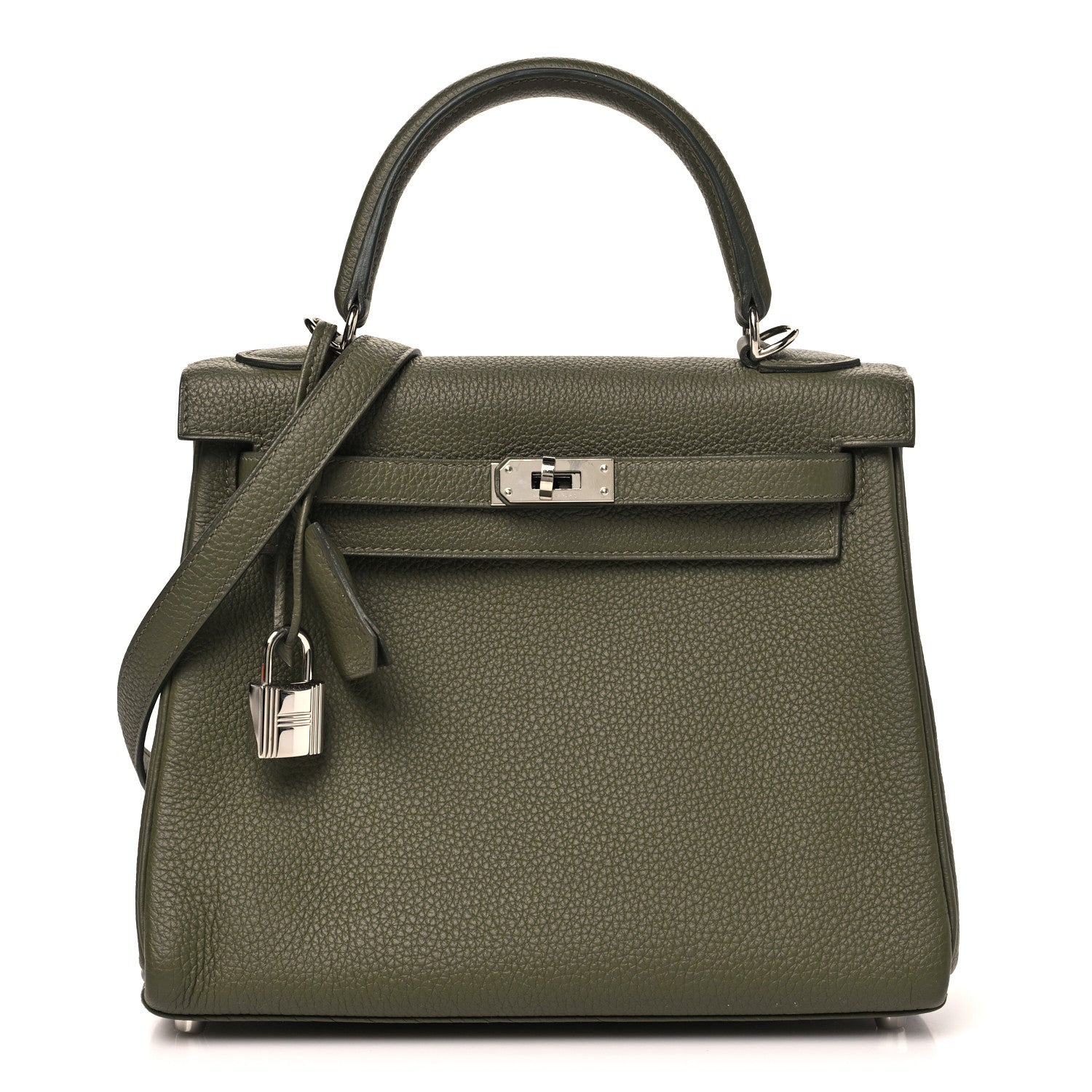 Hermes Togo Kelly Retourne 25 Vert Veronesse 1 of 10