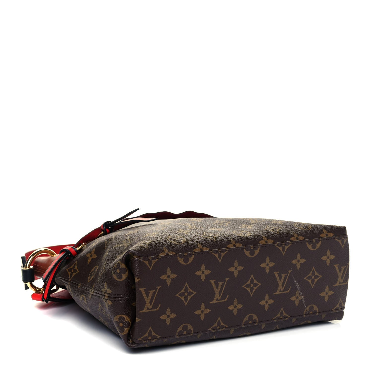 Louis Vuitton Monogram Tuileries Besace Caramel Rouge 4 of 9