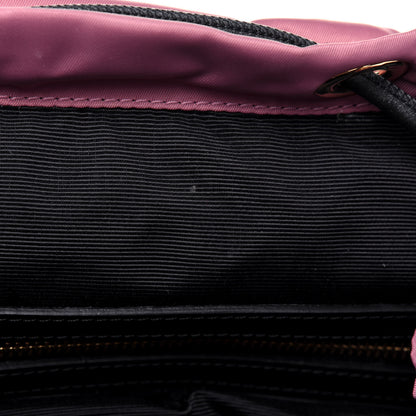 Burberry Nylon Medium Rucksack Backpack Mauve Pink 10 of 13