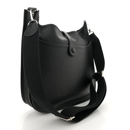 Hermes Epsom Evelyne III PM Black 3 of 10