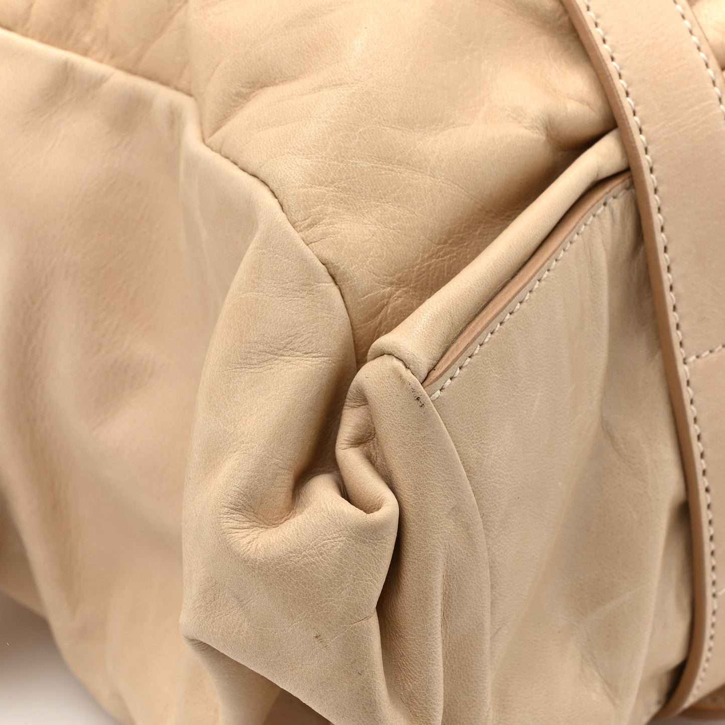 Nappa New Look Tote Beige