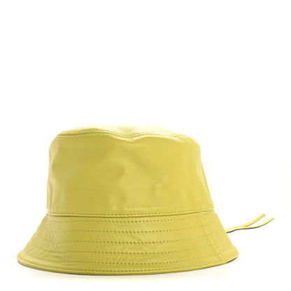 Loewe Lambskin Bucket Hat 57 Lime Yellow 1 of 8